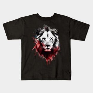 Regal Lions Unveiled: The Lion King's Majestic World Kids T-Shirt